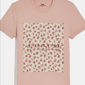 Coach flower tee Mother’s Day special